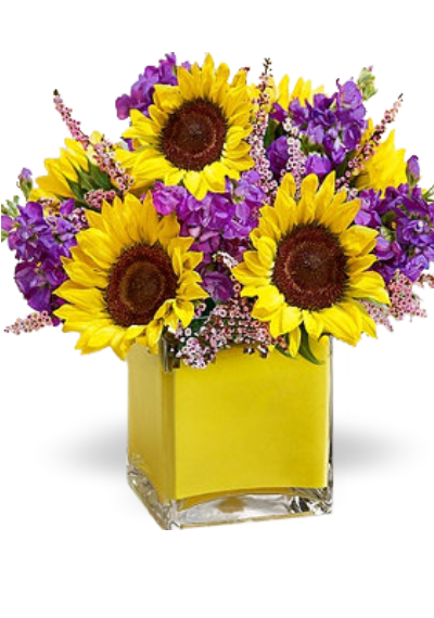 Blooming sunflowers Bouquet